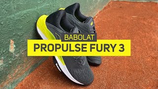 Las NUEVAS Babolat Propulse Fury 3 al Detalle  Quick Review Zapatillas  TennisPoint [upl. by Adamson]