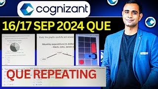 🔥COGNIZANT 1617 September Exam Questions  Complete Paper Solved🔥 [upl. by Izzy]