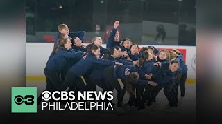 Pennsylvania Theatre on Ice skaters return home after finishing 4th in international competition [upl. by Stubbs]