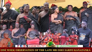 Full HD One Week Observation of The Late Mr Osei Sarfo Kantanka at Kofiase [upl. by Glenden123]