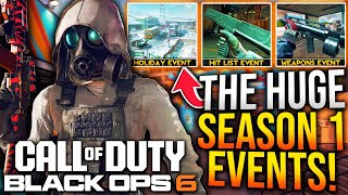 Black Ops 6 Huge SEASON 1 EVENT UPDATES Revealed FREE WEAPONS Bonus Content amp More [upl. by Jacinda91]