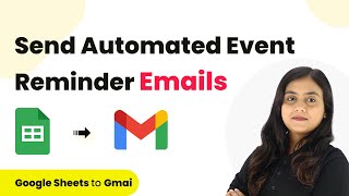 How to Send Event Reminder Emails from Google Sheets [upl. by Yatnuhs434]