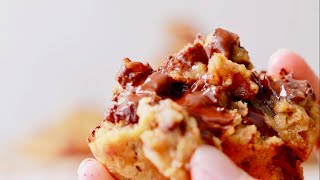 The Best Chocolate chip cookies  Crispy edges gooey center…SO GOOD [upl. by Tillion]