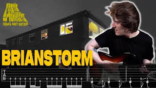 Brianstorm Guitar TAB Lesson  Arctic Monkeys Cover [upl. by Aimahs]