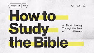 How to Study the Bible – 1 – Beginner’s Guide to Studying the Bible [upl. by Merrile]