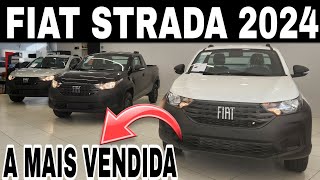 NOVA FIAT STRADA ENDURANCE CS 2024  Detalhes e Preços [upl. by Nevaed]