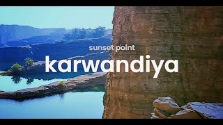 sunset point karwandiya sasaram sunset vlog bihar rohtas [upl. by Aihtnamas]