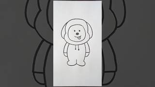 How to Draw BT21 Chimmy [upl. by Orlina562]