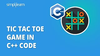 Tic Tac Toe Game In C Code  How To Make Tic Tac Toe In c  C Tutorial  Simplilearn [upl. by Lennad]