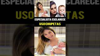 Especialista esclarece dúvidas sobre o uso de chupetas após críticas a Virginia Fonseca [upl. by Hatch]