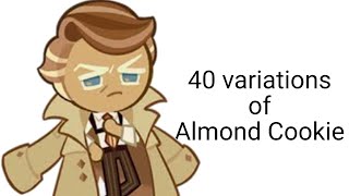 40 Variations of Almond cookie Cookie run kingdom [upl. by Malchus]