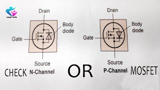 HOW TO CHECK N CHANNEL OR P CHANNEL MOSFET  HOW TO WORK MOSFET [upl. by Haidej]