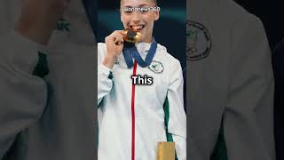 Kaylia Nemours Historic Gold at 2024 Olympics shorts short jo2024 olympics algeria [upl. by Oniram]