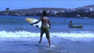 SKIMBOARDING IN GREECE [upl. by Hcab]