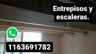 Entrepiso de madera tutorial Carpintero Wooden mezzanine how to make a wooden floor [upl. by Nerrad]