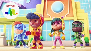 Fright at the Museum  Catching Cold 🥶 Action Pack FULL EPISODE  Netflix Jr [upl. by Harraf]