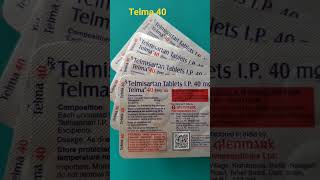 Telma 40 mg Tablet Uses in Hindi  Telmisartan Tablets IP 40 mg [upl. by Tricia789]