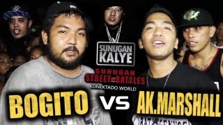 SUNUGAN KALYE  BOGITO vs AK MARSHALL BALAYAN BATANGAS [upl. by Fellner]