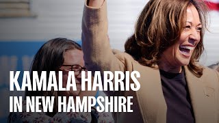 Vice President Kamala Harris Visits New Hampshire  HarrisWalz 2024 [upl. by Atenahs601]