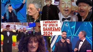 TUTTO il MEGLIO e il PEGGIO di SANREMO 2024 [upl. by Okiron]