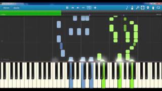 Scott Joplin  The Entertainer  Piano Tutorial  How to play The Entertainer Synthesia [upl. by Nawyt]