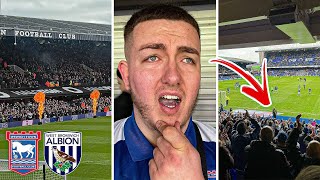 93RD MINUTE GOAL SENDS CROWD MENTAL amp FANS KICK OFF AT THE REFEREE at IPSWICH TOWN vs WEST BROM [upl. by Opportuna]