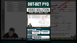 DBTBET Practice Question  PYQ 2015 April  VIDEO SOLUTION [upl. by Sakhuja137]