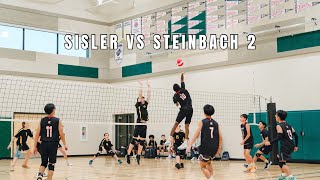 Sisler vs Steinbach Black  SET 1 Sisler 23  Steinbach 25 Nov 1  Miles Mac Tournament [upl. by Victoria]