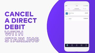 How to cancel a Direct Debit  Steps by Starling [upl. by Llenaj933]