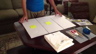 How to Make a TShirt Folding Device [upl. by Baldridge]