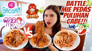 MIE GACOAN VS WIZZMIE VS KOBER BATTLE amp MUKBANG [upl. by Synn]