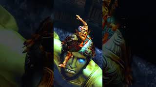 COLOSSO RODES godofwar shorts playstation phonk kratos [upl. by Ardnoet]