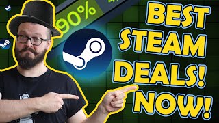 BEST STEAM DEALS NOW 20 Awesome Discounted games [upl. by Yarg355]