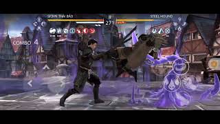 Shadow Fight 3 Triad 6 vs Steel Hound 6 😪 [upl. by Ahseim215]