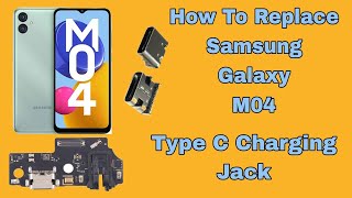 How To Replace Charging Jack C Type [upl. by Allesiram]