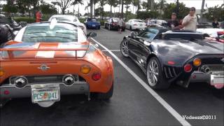 Spyker C8 Laviolette and LM85 1080p [upl. by Icaj]