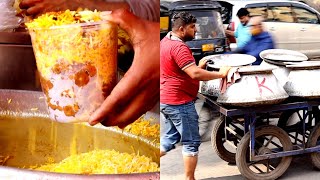 गरमागरम मसालेदार चिकन बिरयानी  अल खलीफा नानपुरा सूरत  AL Khalifa Chicken Biryani Surat [upl. by Merth856]