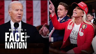 Biden responds to Marjorie Taylor Greene talks about his age and more at State of the Union [upl. by Notrem]