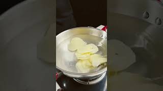 Potato chips food recipeasmrnew food recipe short video [upl. by Heuser129]