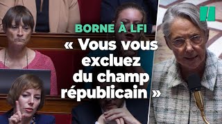 La France insoumise en a pris pour son grade pendant les questions au gouvernement [upl. by Ycnaffit]