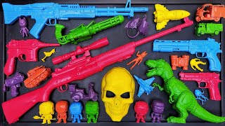 Membersihkan Nerf Ak47 Assault Rifle Sniper Rifle Shotgun Glock Pistol M16 Nerf gun [upl. by Harragan946]