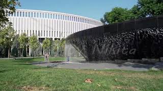 Krasnodar Russia Stadium  Krasnodar Fountain Infinity City Park Krasnodar Galitsky Park [upl. by Piper184]