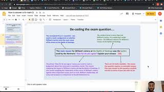 GCSE History AngloSaxon and Norman England  How to answer a 16mark question [upl. by Annamarie]