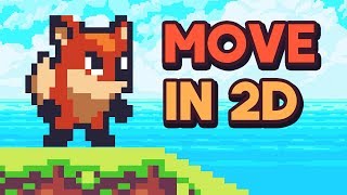 2D Movement in Unity Tutorial [upl. by Aliet]