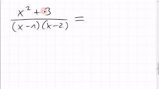 14C2 weiteres Beispiel für Partialbruchzerlegung [upl. by Namharludba]