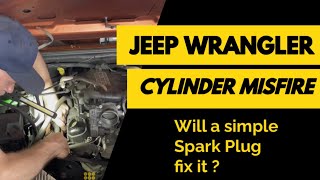 ‘11 Jeep Wrangler 38  Cylinder Misfire P0301P0306 Was it just a spark plug [upl. by Idnyl]