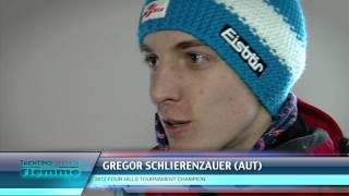 Kofler and Schlierenzauer in Val di Fiemme  Interview  FIS Ski Jumping World Cup [upl. by Culbert239]