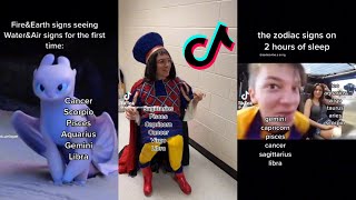 Relatable Zodiac Signs TikTok Compilation [upl. by Jameson675]