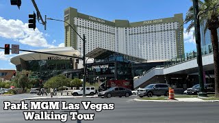 Park MGM Las Vegas Walking Tour [upl. by Nailluj]