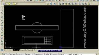 AutoCAD Tutorial  Creating Attributes from myCADsitecom [upl. by Odey659]